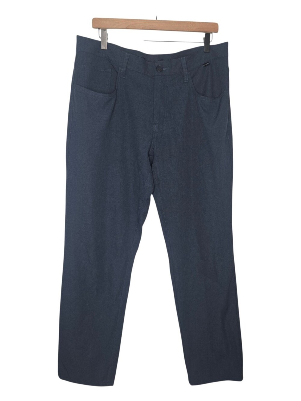 Travis Mathew Mens Blue Open To Close Golf Course Trousers Pants Size 35